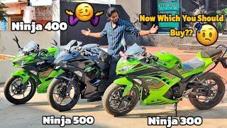 Ninja 300 Vs Ninja 400 Vs Ninja 500  Is Kawasakis Decision to Launch a New Bike Sensible?