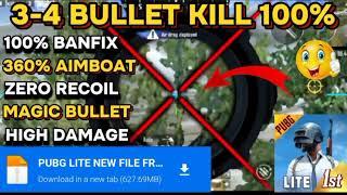 Pubg Lite 0.27.0 zero recoil config + 360 aim bot config file 0.27.0  Ban Fix Config