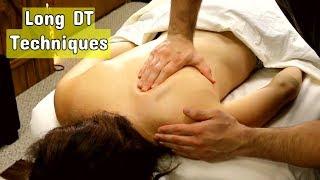 Long Commentary Step by Step Back Massage  Deep Tissue Techniques