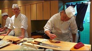 Sushi Chef in Tokyo - Dedication Passion Perfection