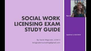 Social Work Licensing Exam Study Guide 2024- ASWB Prep for Bachelor Master and Clinical Levels