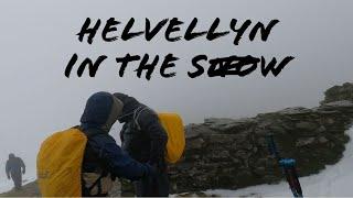 Helvellyn in the S̷n̷o̷w̷