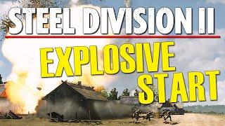 The MOST EXCITING LEAGUE game Ive EVER PLAYED  Steel Division 2 Gameplay