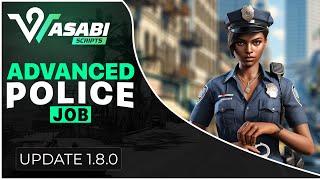 Wasabis Advanced Police Job Update  QBCore ESX  1.8.0