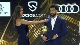 رسالة محمد صلاح للشباب العربي بعد تتويجه بجائرة جلوب سوكر لأفضل لاعب في العالم 