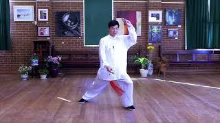 Tai Chi Sword 42 Form Step by Step Instructions Paragraph 3