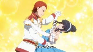 Tomo and Misuzu Dance as Cinderella and Prince  Tomo-chan is a Girl Episode 12