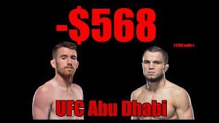 UFC Abu Dhabi  Betting Recap