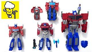 Transformers Earthspark Optimus Prime Tacticon Figure Warrier Class Deluxe Class トランスフォーマー 變形金剛