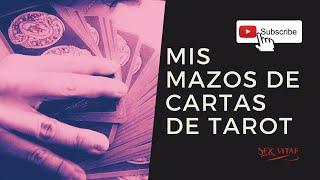 Mis mazos de cartas para Erotarologia