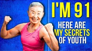 Takishima Mika 91 years old. Secrets of a fitness trainer from Japan
