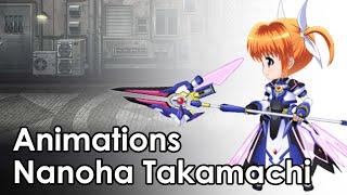 Nanoha Takamachi - Battle Animations