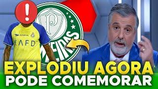 BOMBA A MELHOR NOTÍCIA CHEGOU AGORA ELE ACABOU DE CONFIRMAR TUDO ÚLTIMAS NOTÍCIAS DO PALMEIRAS