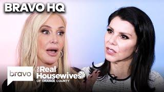 The RHOC Ladies React To John Janssens Disgusting Threat  Bravo HQ RHOC  Bravo