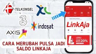 •CARA MERUBAH PULSA JADI SALDO LINKAJA  TERBARU..