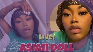 ASIAN DA BRAT ASIAN DOLL INSTAGRAM LIVE