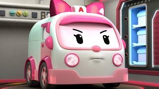 Viagem de Amber para Broomstown #2  Animação para Crianças  Robocar POLI TV Português Brasil