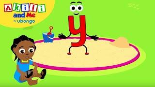 Learn Letter Y  The Alphabet with Akili  Cartoons for Preschoolers