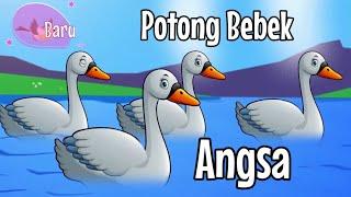 Lagu Anak Terbaru  Potong Bebek Angsa  animasi Bebek Angsa Bebek nyosor Bebek berenang