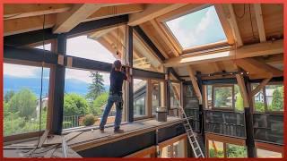 Man Buys Old House and Renovates it into Amazing Loft Home  3 YEARS Start to Finish