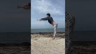 60 Yoga on the beach #shorts 2