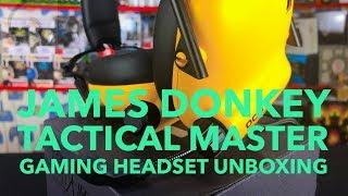 James Donkey Tactical Master Gaming Headset Unboxing