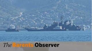 Корабль Северного флота Оленегорский горняк” атакован в бухте Новороссийска