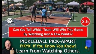 Pickleball Decoding Whats Happening On The Court And Predicting Who Will Win at Lightning Speed