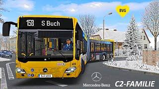 OMSI 2 60 FPS - Mercedes-Benz C2 G BVG Linie 158 - Lets Play Omsi 2 #747