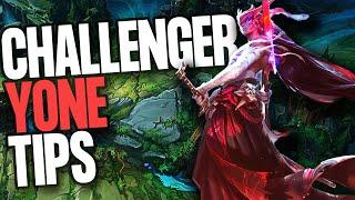 HOW PROS PLAY YONE  CHALLENGER YONE TIPS