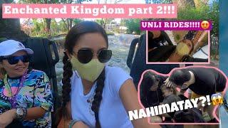 ENCHANTED KINGDOM 15 EXTREME RIDES IN ONE DAY PART 2  Kim Chiu