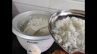 எப்படி எலக்ட்ரிக் குக்கரில் சாதம் வைப்பது?  How to cook perfect rice in Electric Rice cooker