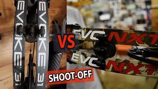 PSE EVOKE 31 VS NXT 31  1 ARROW SHOOTOFF