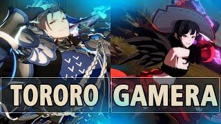 GBVSRTororo Percival Vs Gamera Beatrix High Level Gameplay.