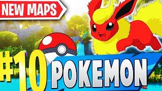 TOP 10 Best POKEMON Creative Maps In Fortnite  Fortnite Pokemon Map CODES VERY FUN