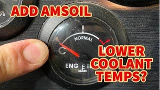 Amsoil Dominator Coolant Booster Review on a Class A Diesel Pusher