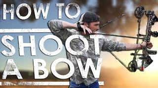 How To Shoot a Compound Bow For Beginners  The Sticks Outfitter