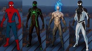 Marvels Spideman PS4 - All Suits 100% Complete