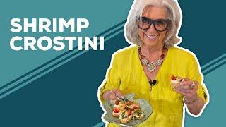 Love & Best Dishes Shrimp Crostini Recipe  Seafood Appetizer Ideas