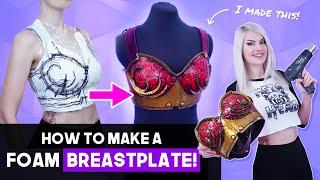 Cosplay Breastplate Tutorial EVA Foam Armor