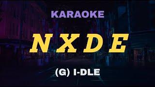 여자아이들GI-DLE - Nxde KARAOKE Instrumental With Lyrics