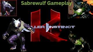 Killer Instinct Arcade Gameplay- Sabrewulf 1080p60fps