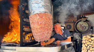 Selling 10000 Pieces per Day? - KING OF DONER KEBAB - Insane Turkish Street Food