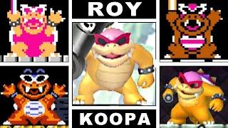 Evolution Of Roy Koopa Boss Fights In Marios Main Series 1988-2020