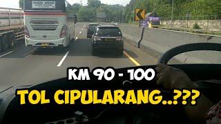 KM 90 -100 TOL CIPULARANG DARI SEGI KESELAMATAN BERKENDARA