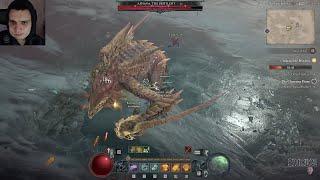 Diablo IV FAIL Ashava the Pestilent World Boss Fight Druid Gameplay