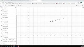 ScatterGraph in Geogebra