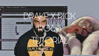 HOW TO MAKE A SIMPLE #drake  X #rickross  TYPE BEAT IN FL STUDIO 21