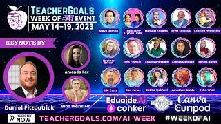 TeacherGoals Week of AI Event – A Week of Learning for Educators about Artificial Intelligence