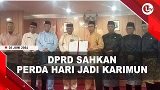 HARI JADI KARIMUN DITETAPKAN SETIAP TANGGAL 1 MEI  U-NEWS